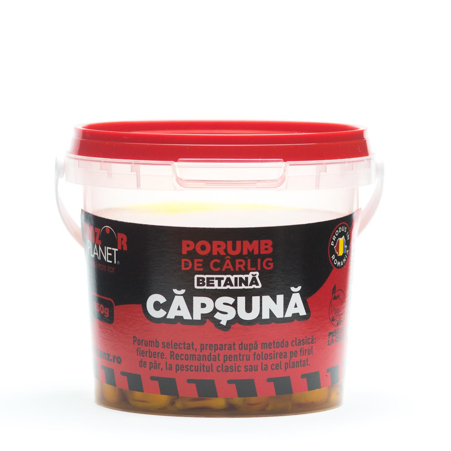 PORUMB PENTRU CARLIG 150g SENZOR PLANET 2017 - porumb-capsuna.jpg